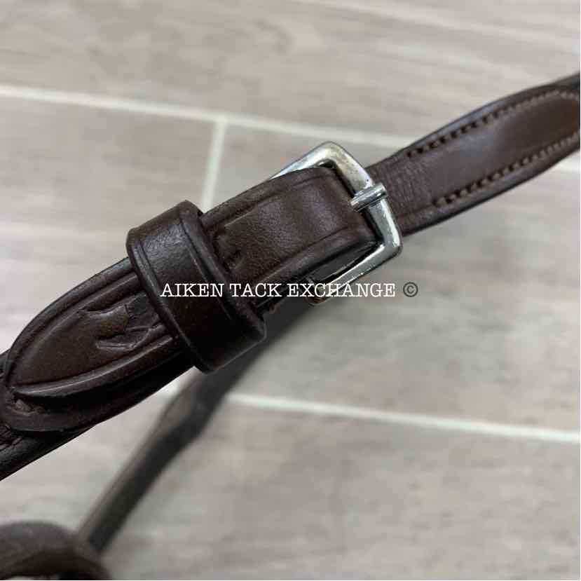 Schockemohle Equitus Zeta Anatomical Special Bridle with Matching Reins, Cob