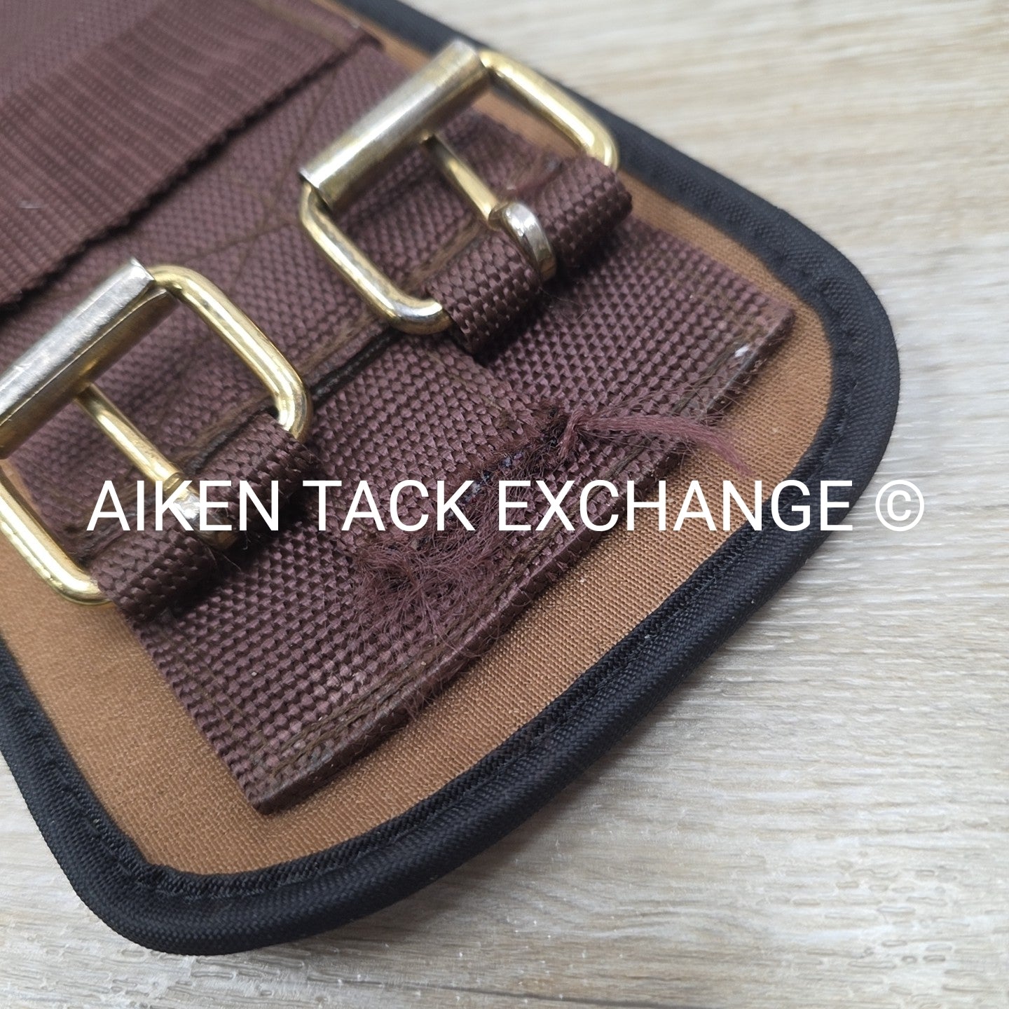 Tough 1 Australian Outrider Girth, Brown, 40" (Strap Has Been Cut)
