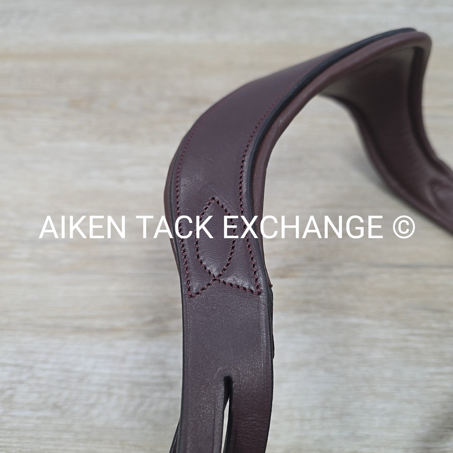 Artemis Equestrian Victory Bridle, Missing Browband, No Reins, Brown, Oversize