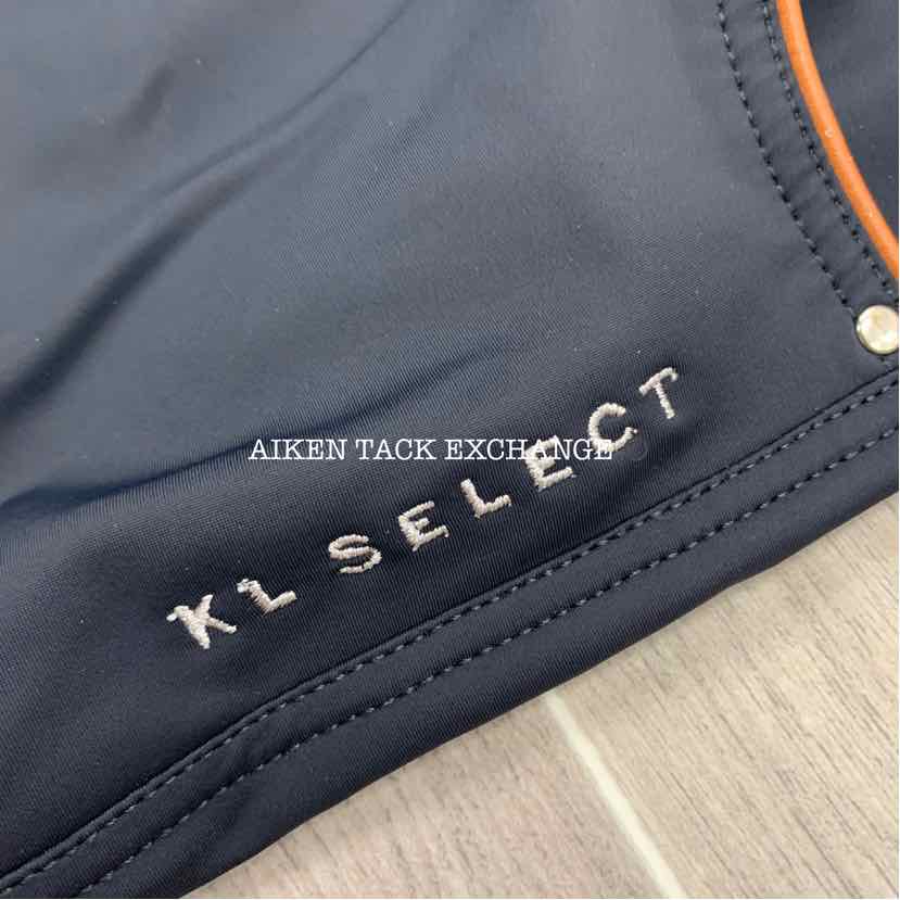 KL Select Gabrielle Silicone Full Seat Breeches, Size 34