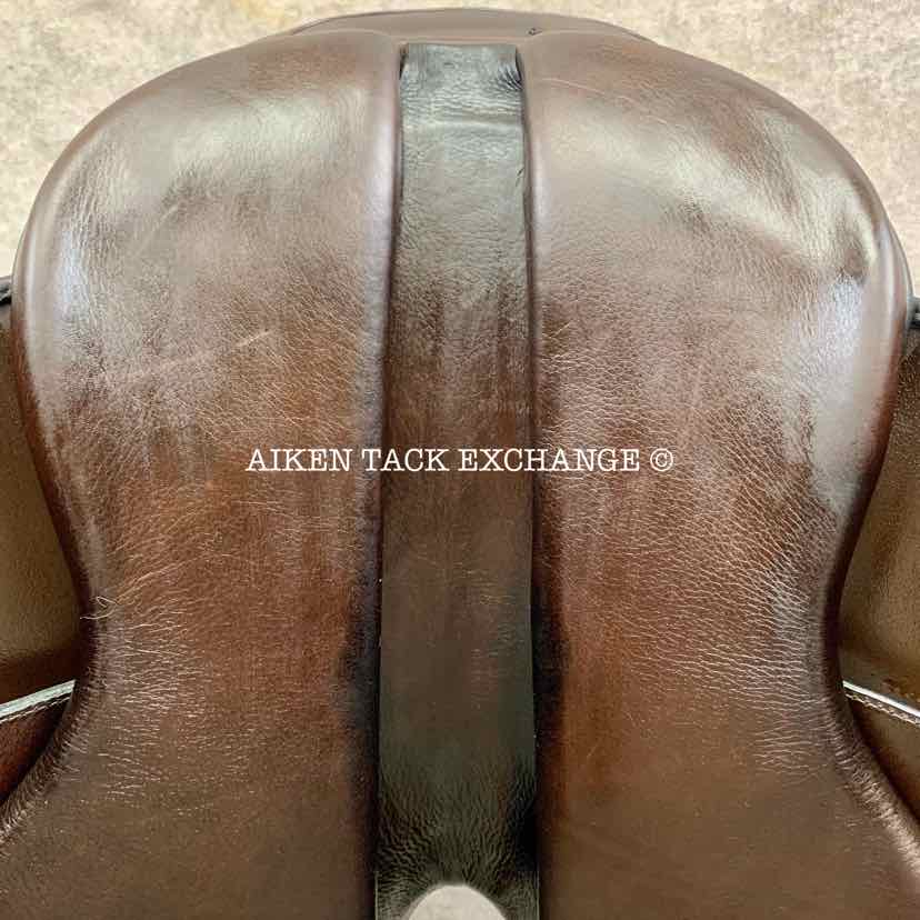 2017 Shively MMX Cut-Back Saddle Seat Show Saddle, 20" Seat, Adjustable Stirrup Bars