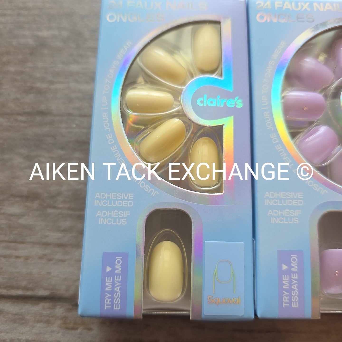 Claire's Press-On Nails (2 Sets) - 24 Count Each (48 Total)