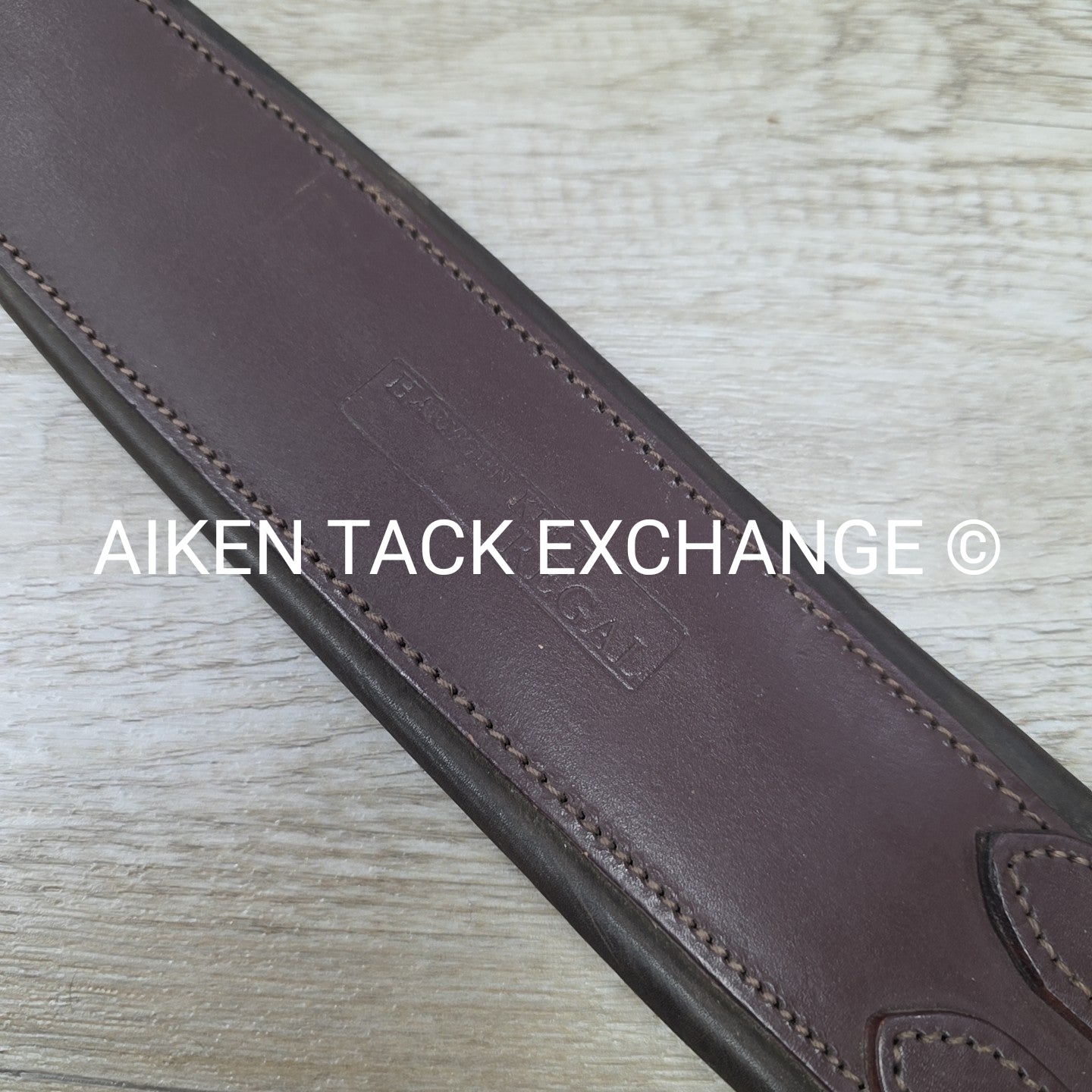 Harmohn Kraft Regal Girth with Single End Elastic, Brown, 50"