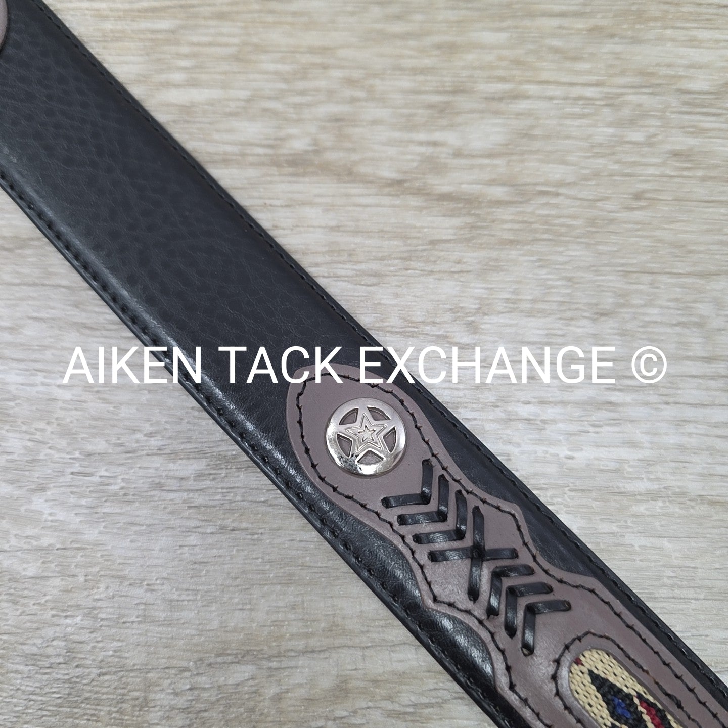 Leather Belt, Size Medium (34 - 36)