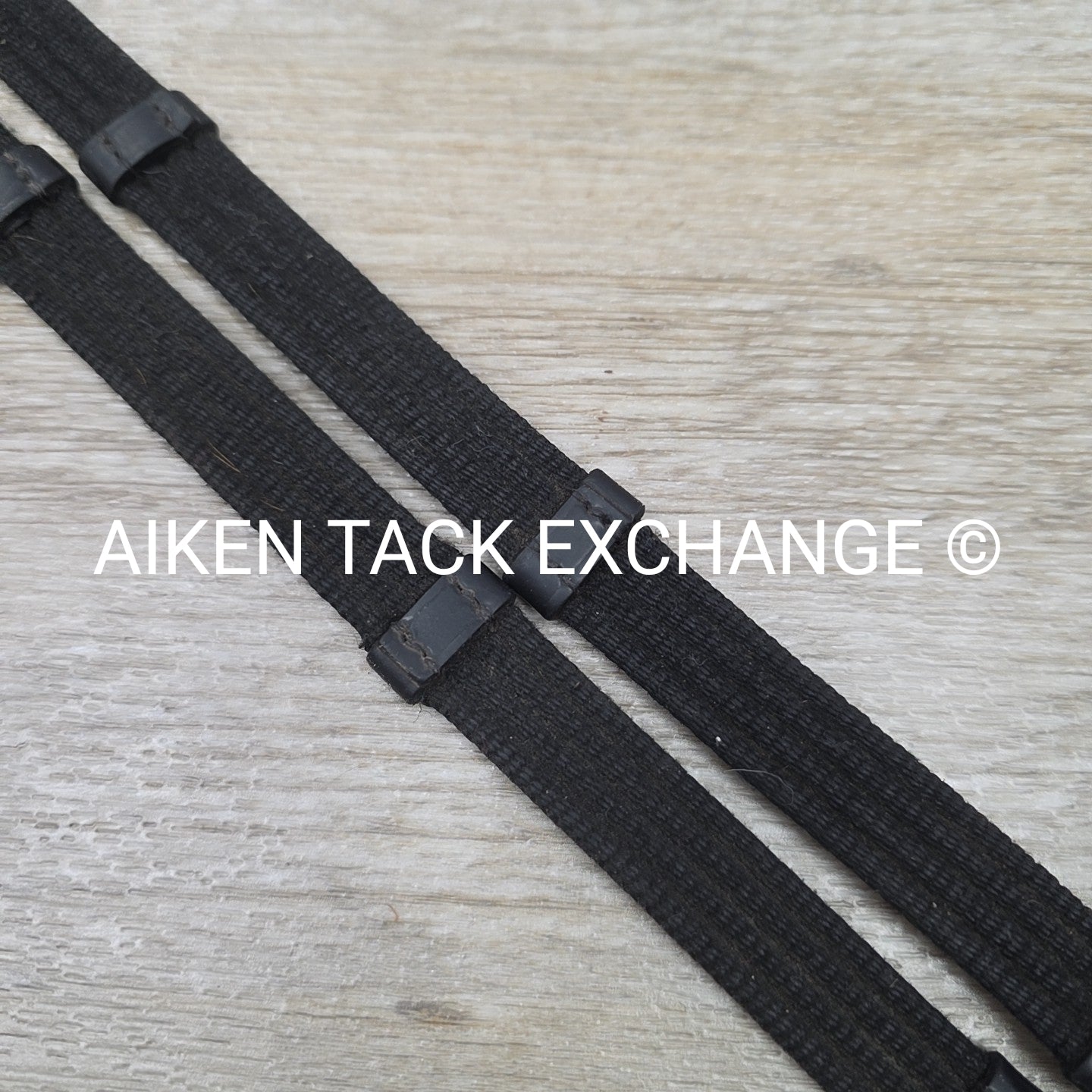 Kieffer Cotton Web Reins, Black, 60"