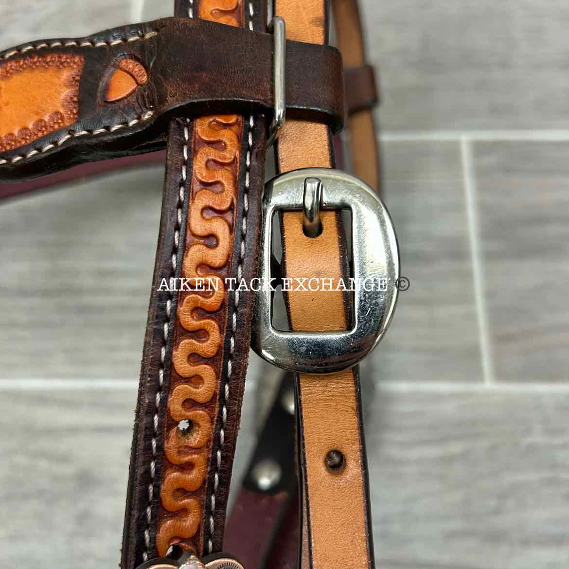 Browband Western Headstall with Bling