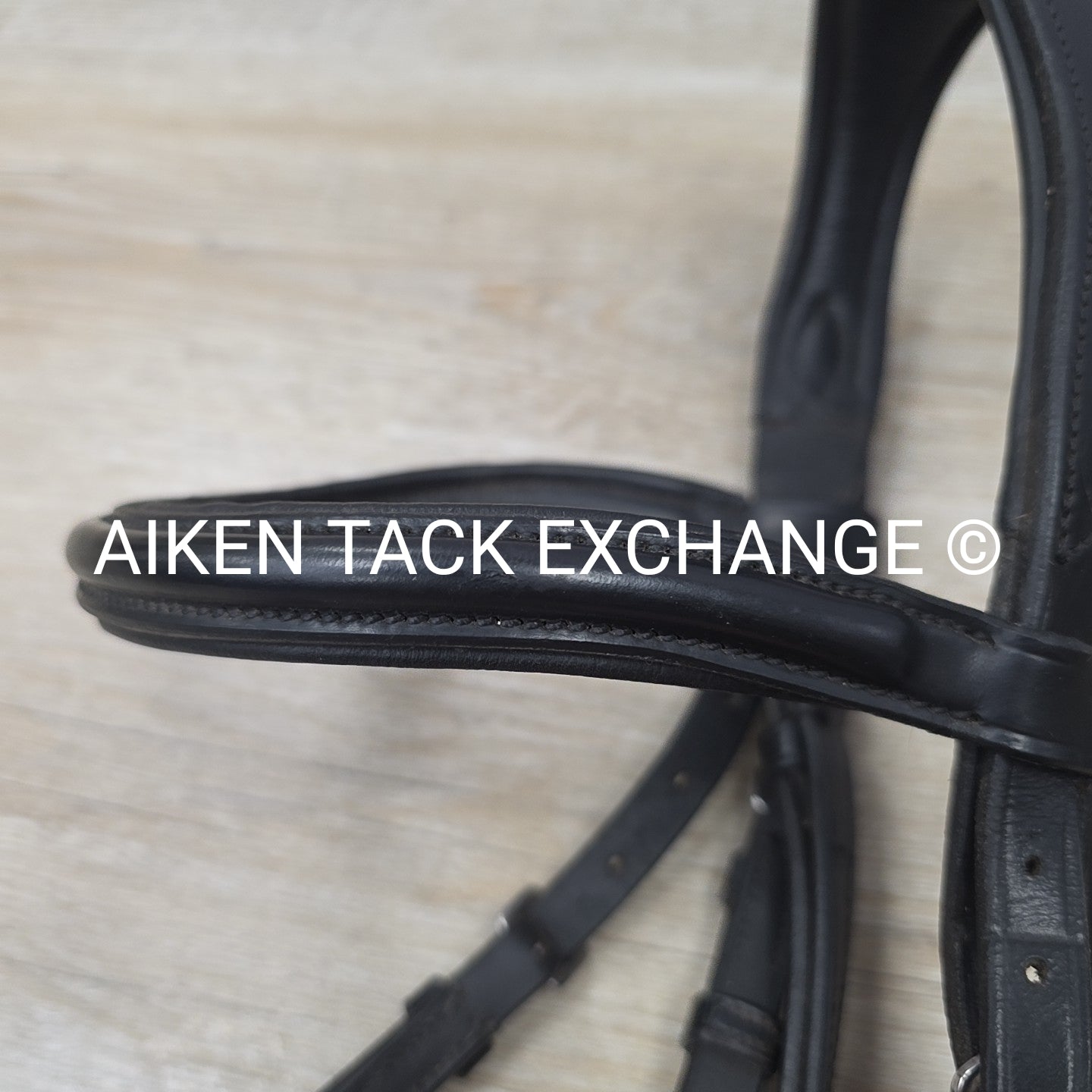 SmartPak Wellfleet Anatomic Bridle with Reins, Black, Size Full