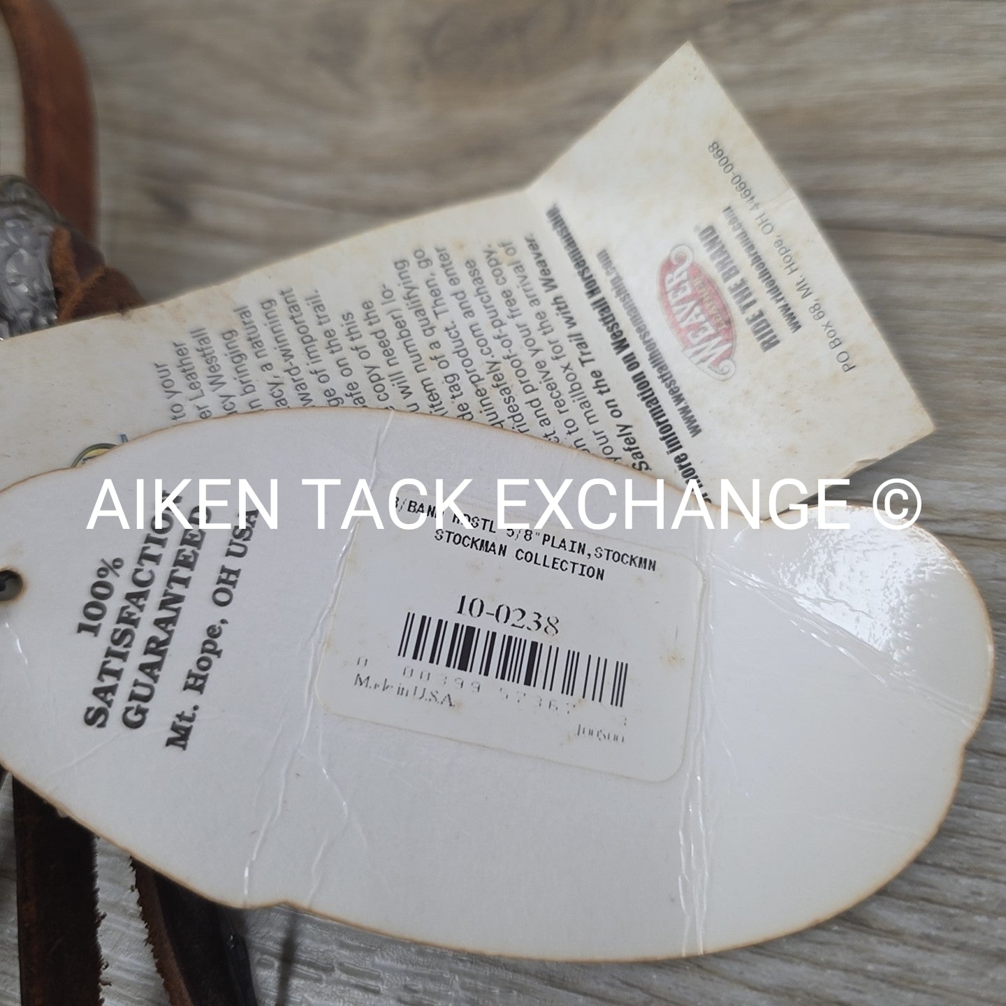 Weaver Leather Bridle with 5" Bit & Gene Lemmons Split Reins