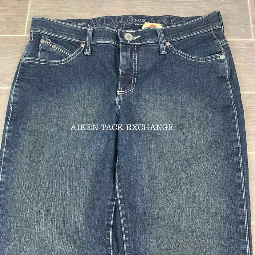 Wrangler Q-Baby Mid-Rise Jeans, Size 7/8