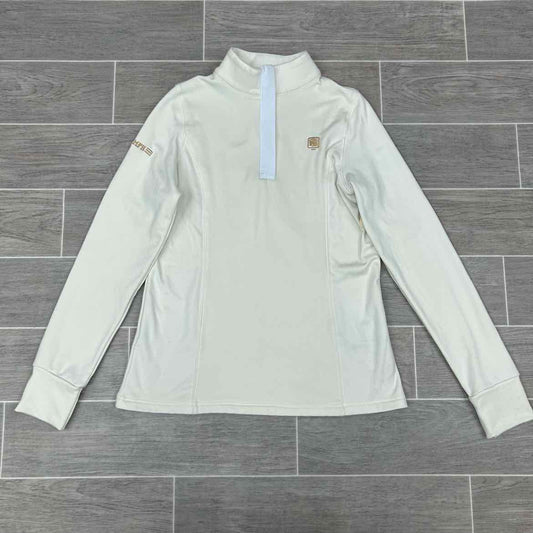 Romfh Long Sleeve Micro Fleece Top, Size Small
