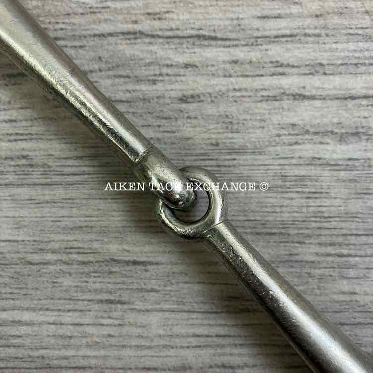 Star Steel Silver Single Joint Loose Ring Bradoon Bit 5.25"