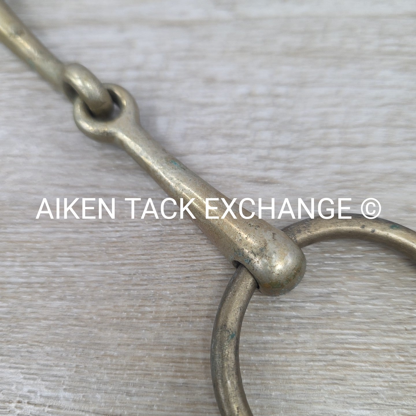 Huck Rostfrei Single Joint Loose Ring Bradoon Bit 5"