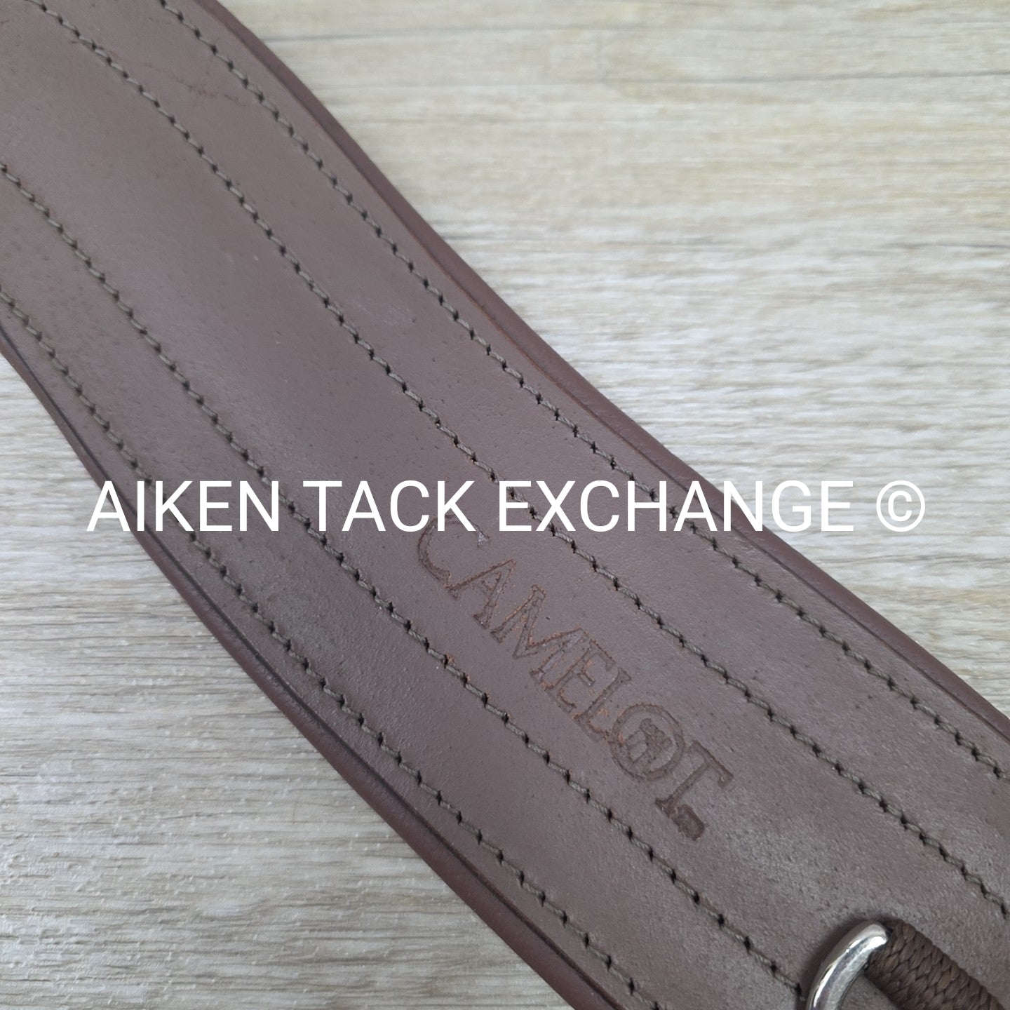 Camelot Anatomic Girth, Brown, 52"