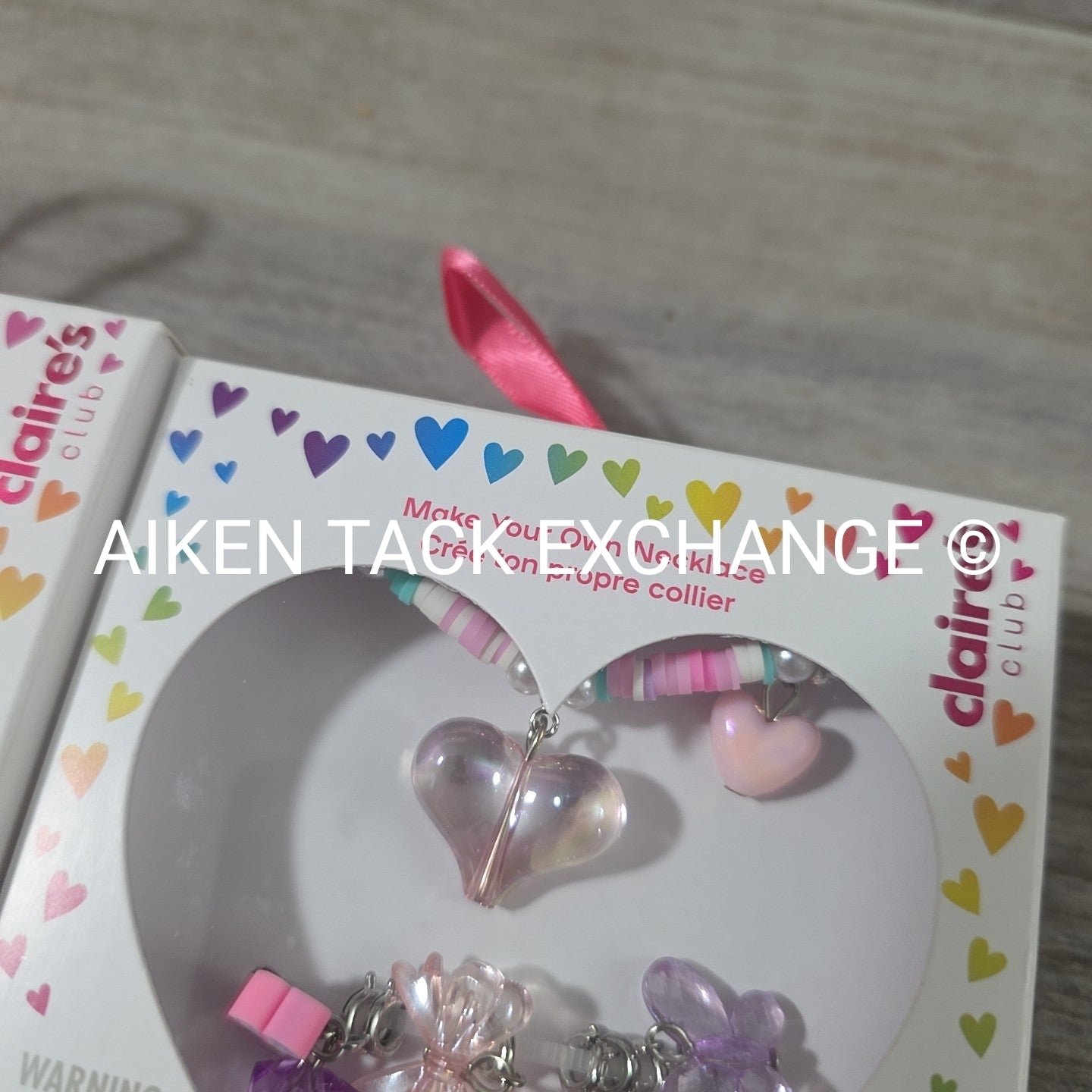 Claire's DIY Bundle - 1 Necklace Set, 1 Hair Clip Set