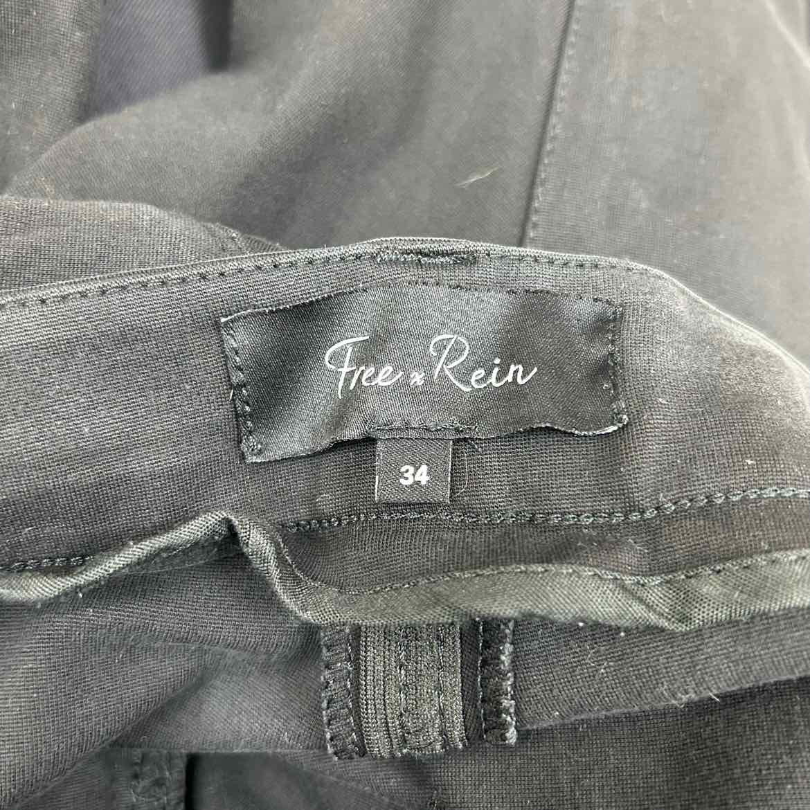 Free x Rein Ponte Pant Knee Patch Breeches, Size 34