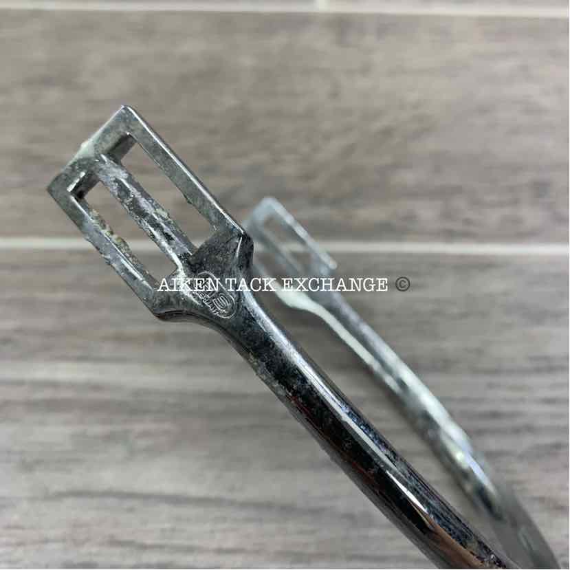 Herm Sprenger Plated Metal Spurs - 1 1/4" / 30mm Beveled Neck