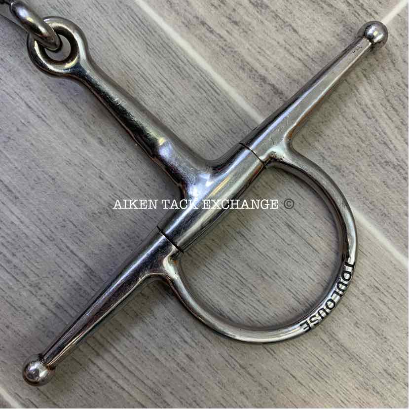 Marcel Toulouse Single Joint Full Cheek Bit 4.75"