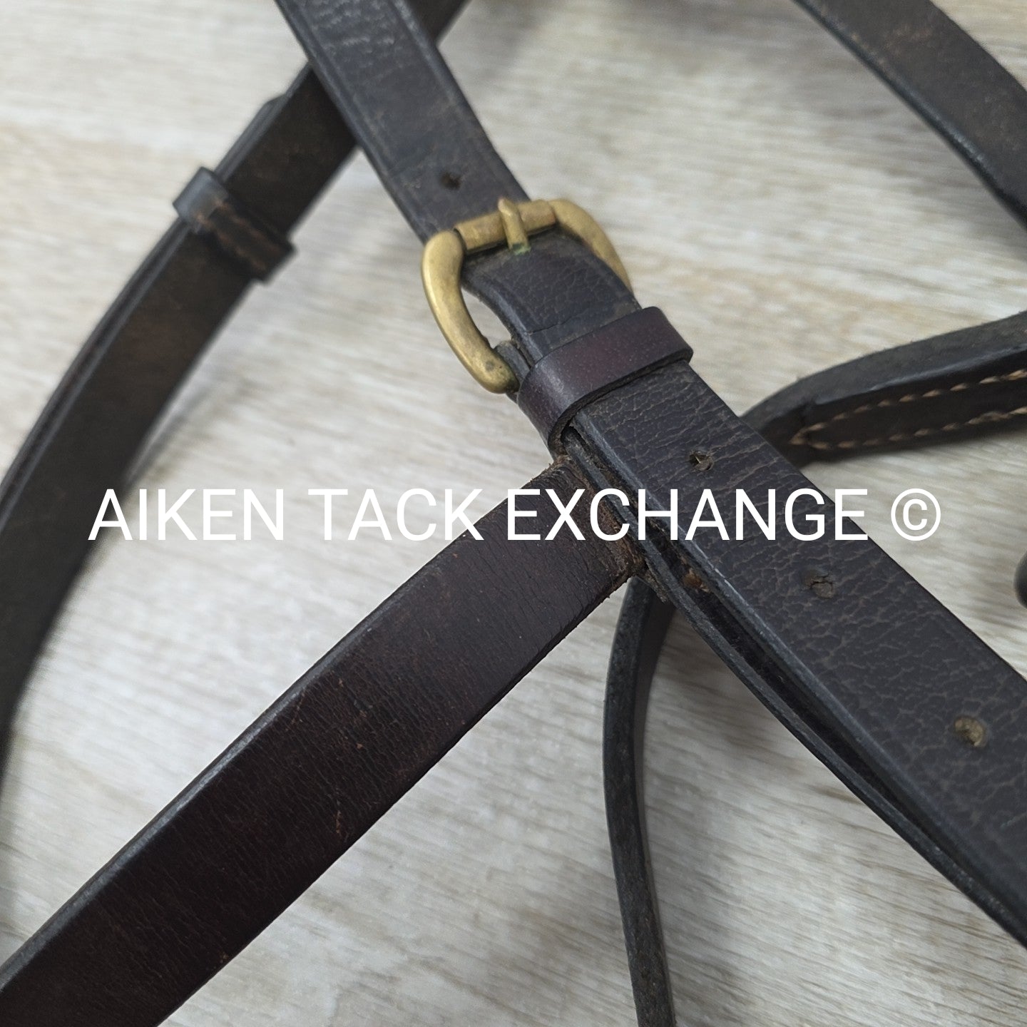 Leather Lunge Cavesson (Leather has Cracking)