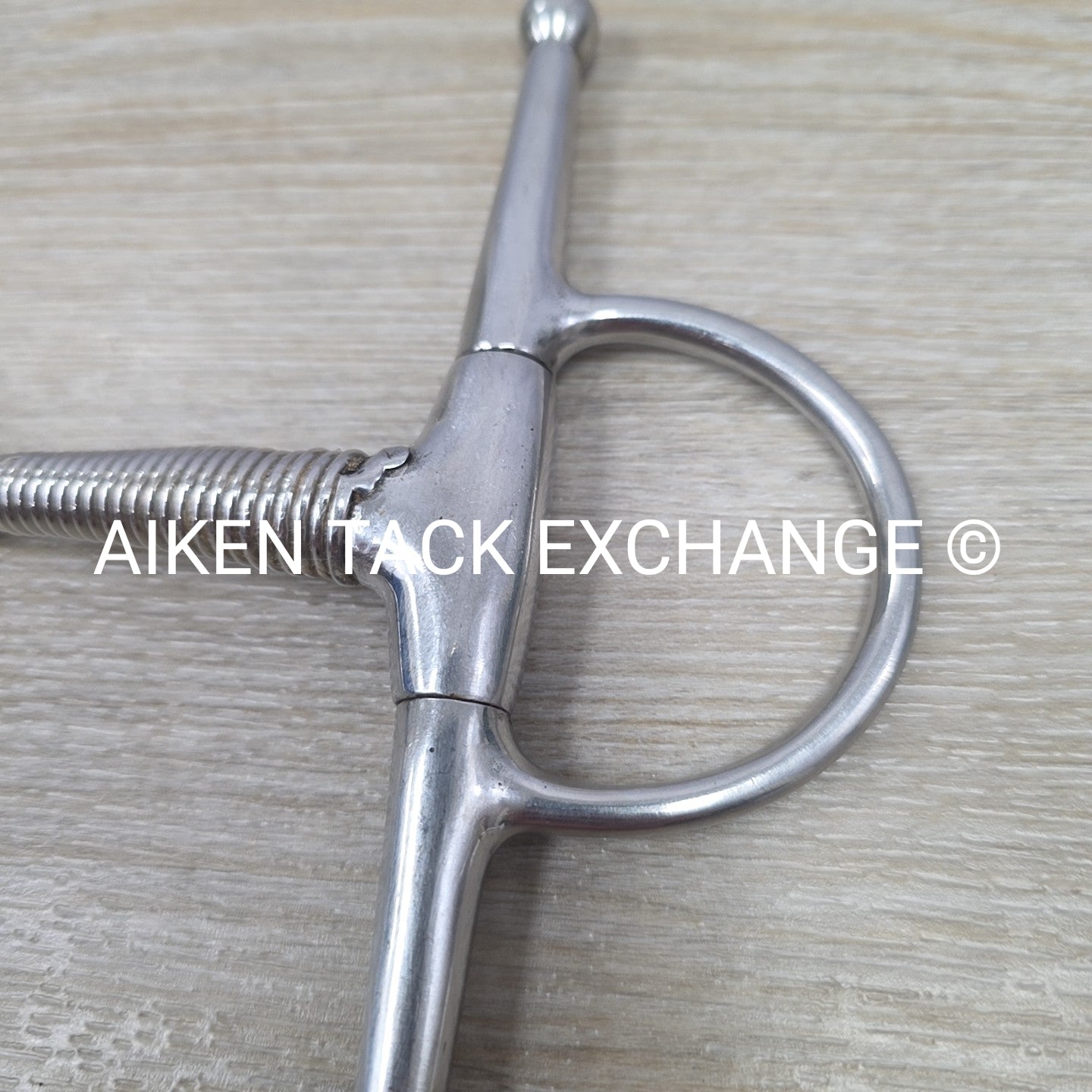 Single Joint Wire Wrapped Full Cheek Bit 5"