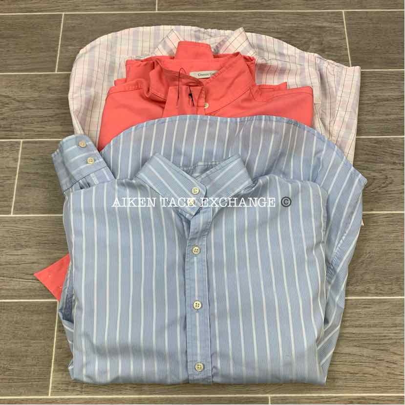 BARGAIN BUNDLE: 2 Tailored Sportsman Show Shirts 32 & 34, 1 RJ Classics Show Shi BARGAIN BUNDLE: 2 Tailored Sportsman Show Shirts 32 & 34, 1 RJ Classics Show Shi