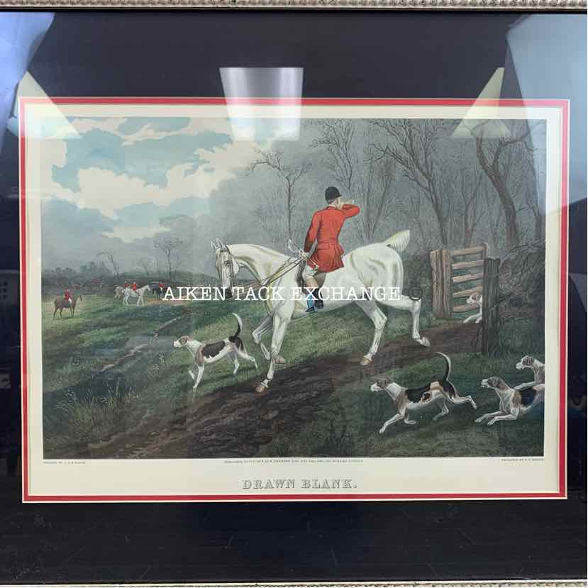 Drawn Blank by E.G. Hester, Framed Print, 38" x 32"