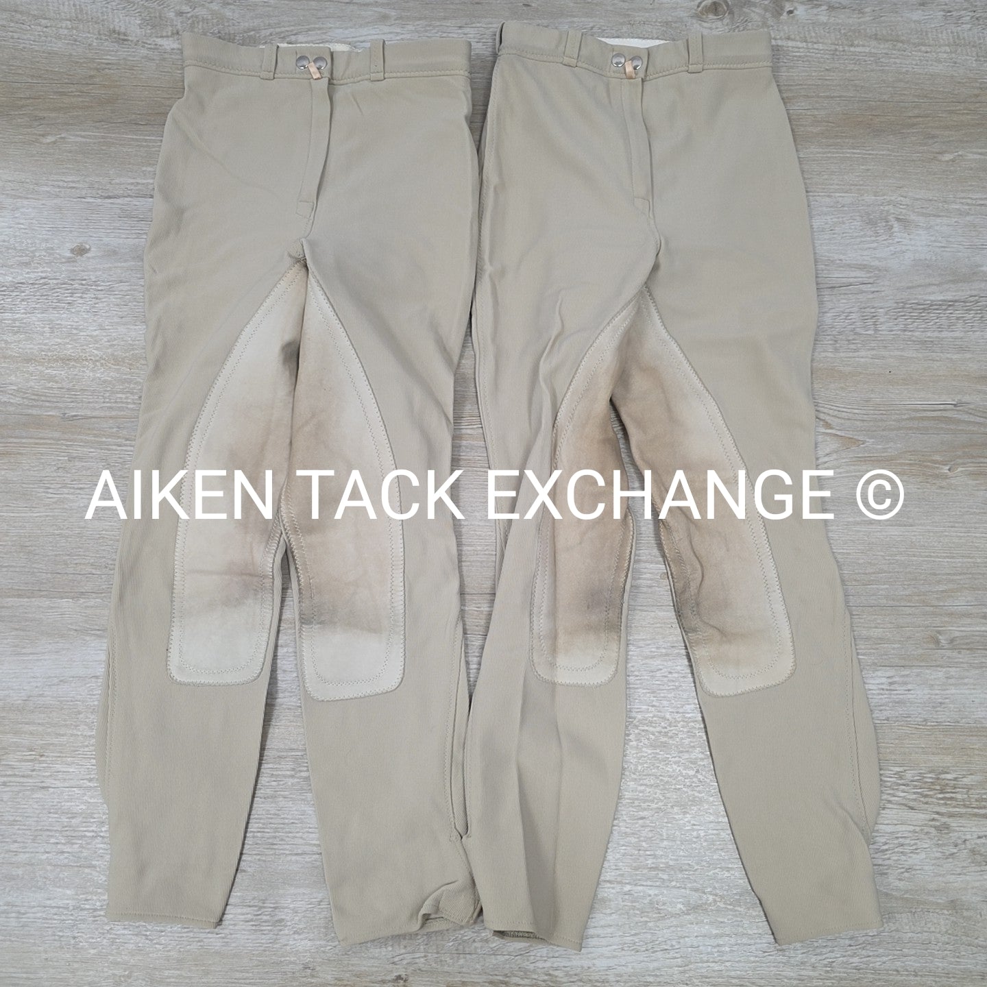 BARGAIN BUNDLE: 2 Pair Elizabeth G Full Leg Breeches, Size 26 Tall