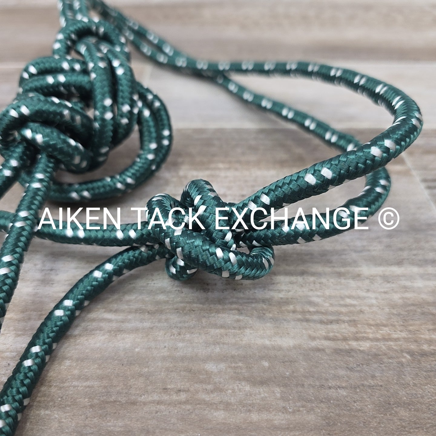 Direct Equine Braided Rope Halter w/ Lead