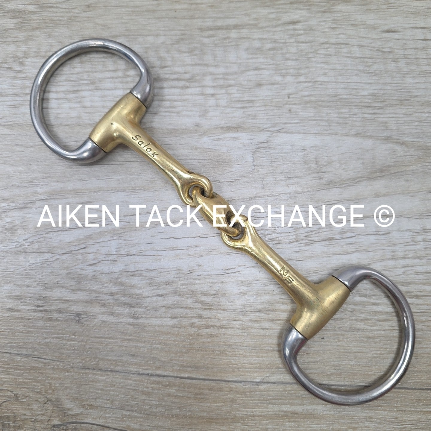 Neue Schule Tranz Angled Lozenge Eggbutt Bradoon Bit 4.75"