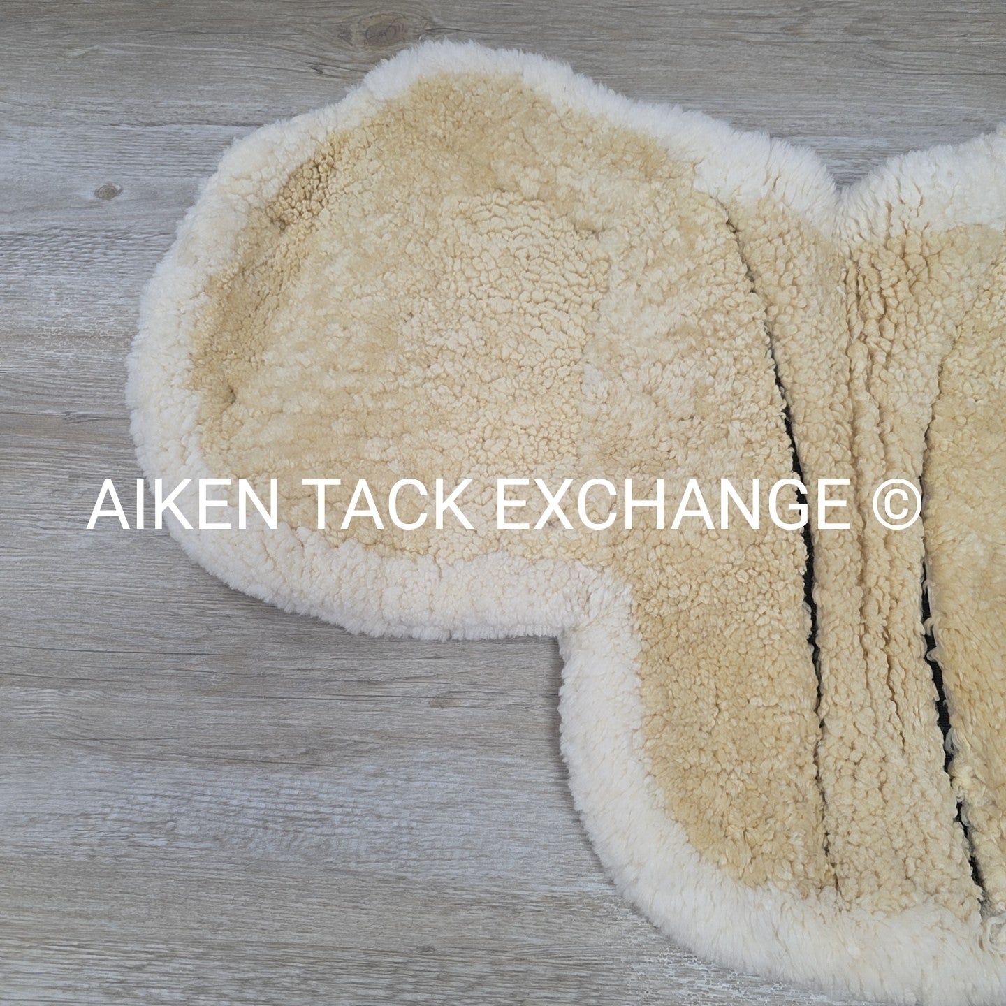 BARGAIN BUNDLE: 2 Fleeceworks FXK Sheepskin Close Contact Saddle Pads