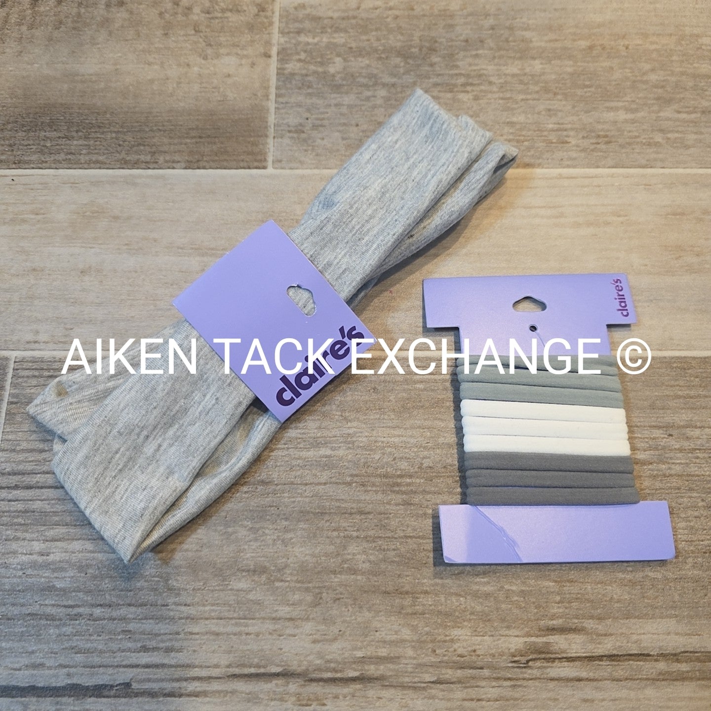 Claire's Hair Bundle - Hair Tie Set, 1 Headband