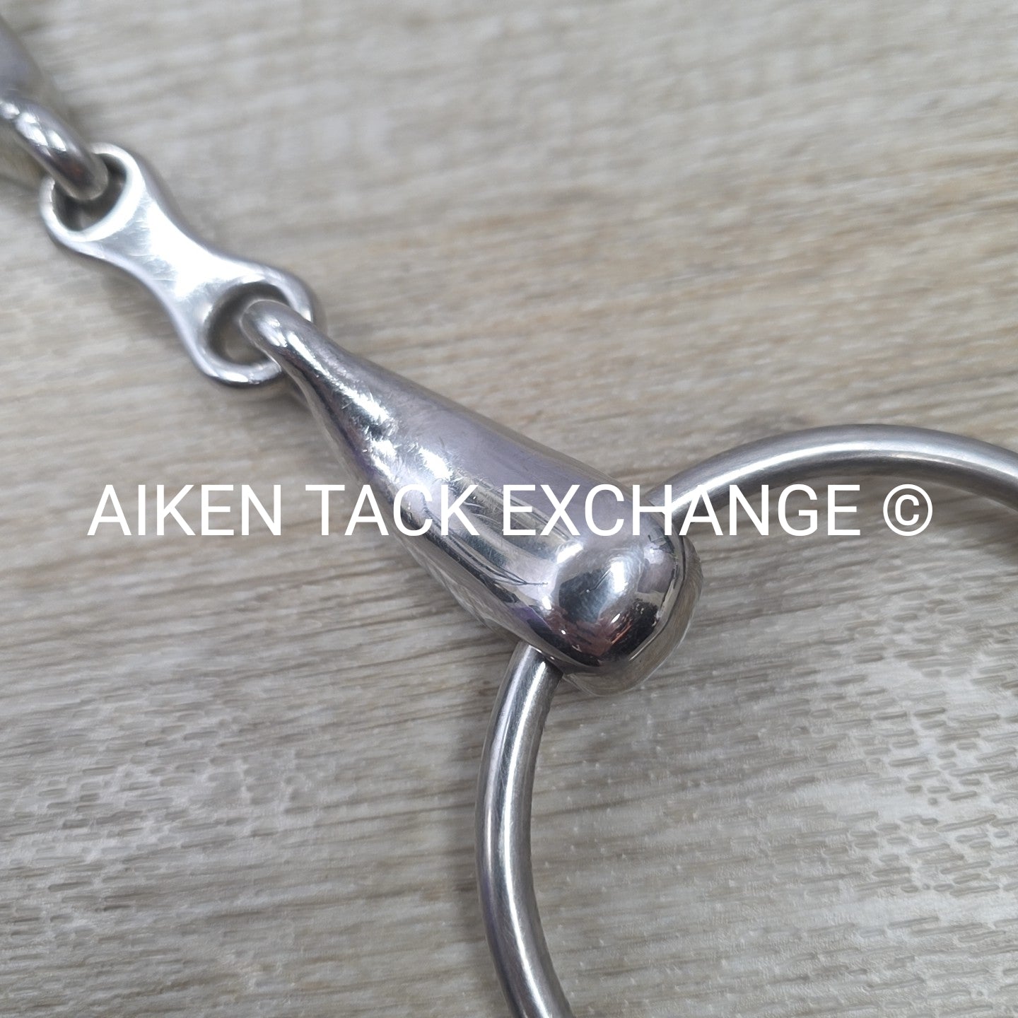 Stubben Hollow French Link Loose Ring Bit 5"