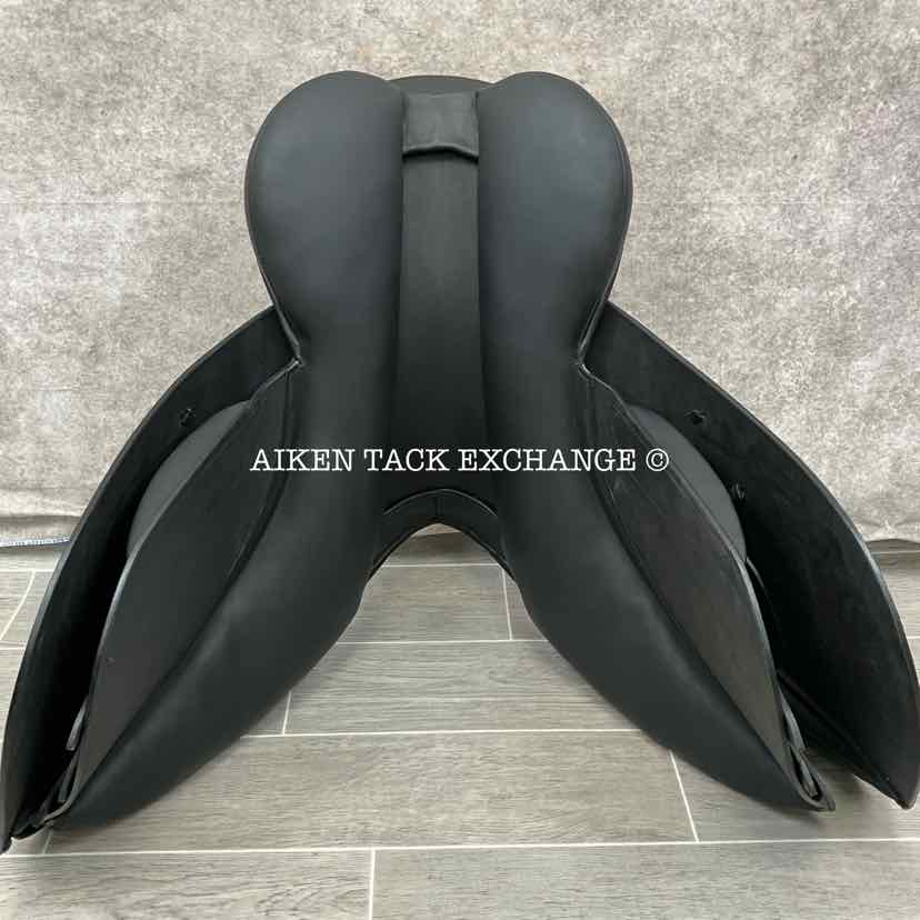 Jeffries XP GP All Purpose Jump Saddle, 17.5" Seat, Extra Wide Tree, Wool Flocked Panels