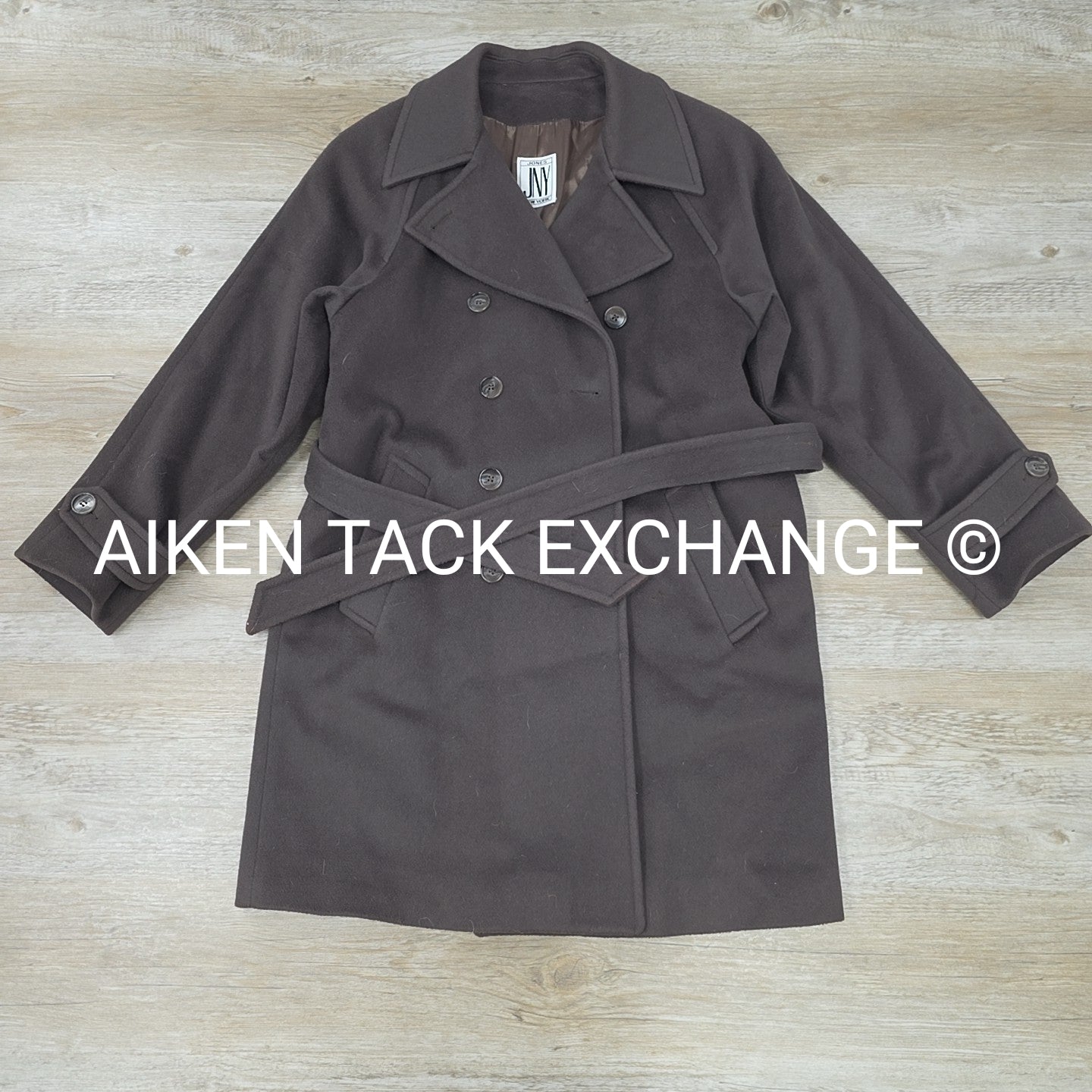 Jones New York Heavy Wool Trench Coat, Women's 40