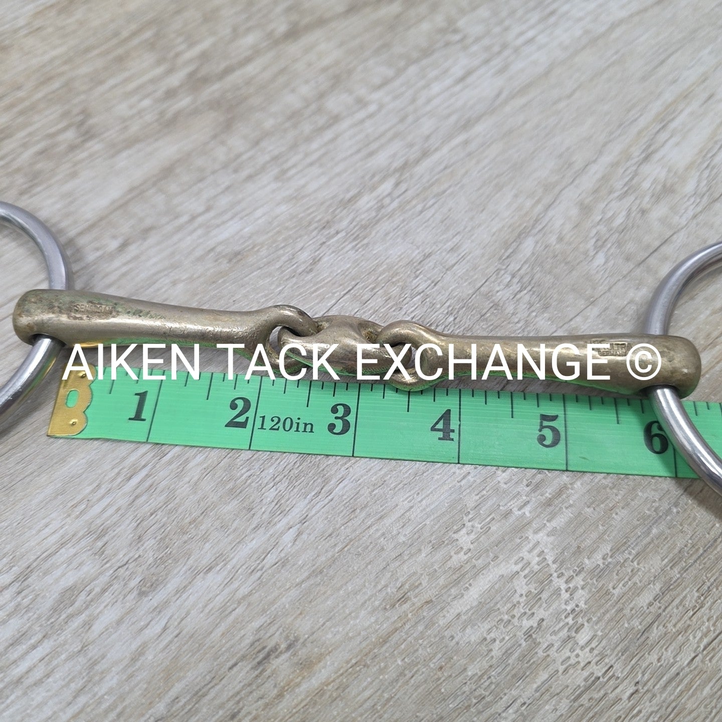 Herm Sprenger KK Ultra Sensogan Double Joint Loose Ring Bit 5.75"