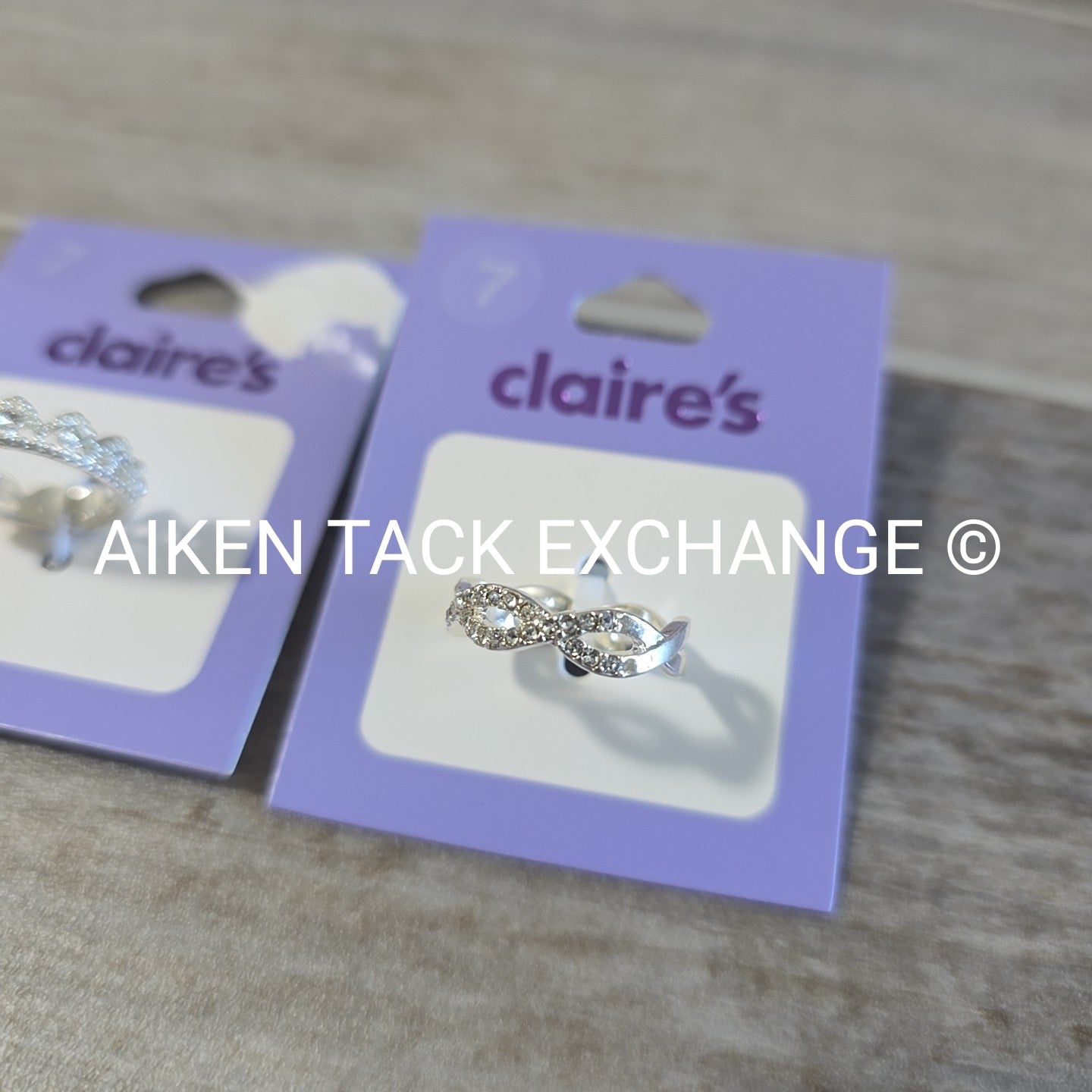 Claire's Rings (2) - Size 7