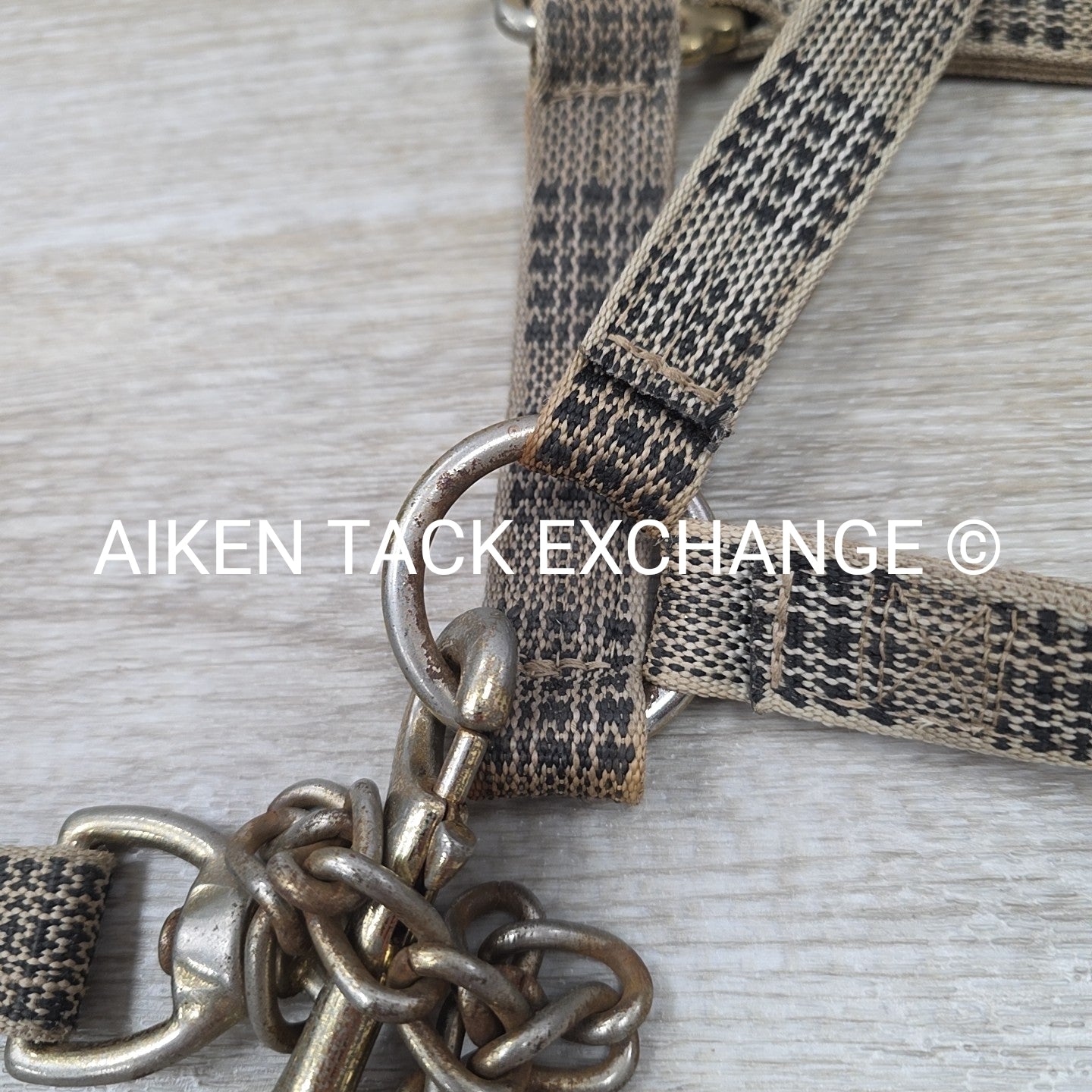 BARGAIN BUNDLE: 5/A Baker Halter & Lead with Chain, Size Pony