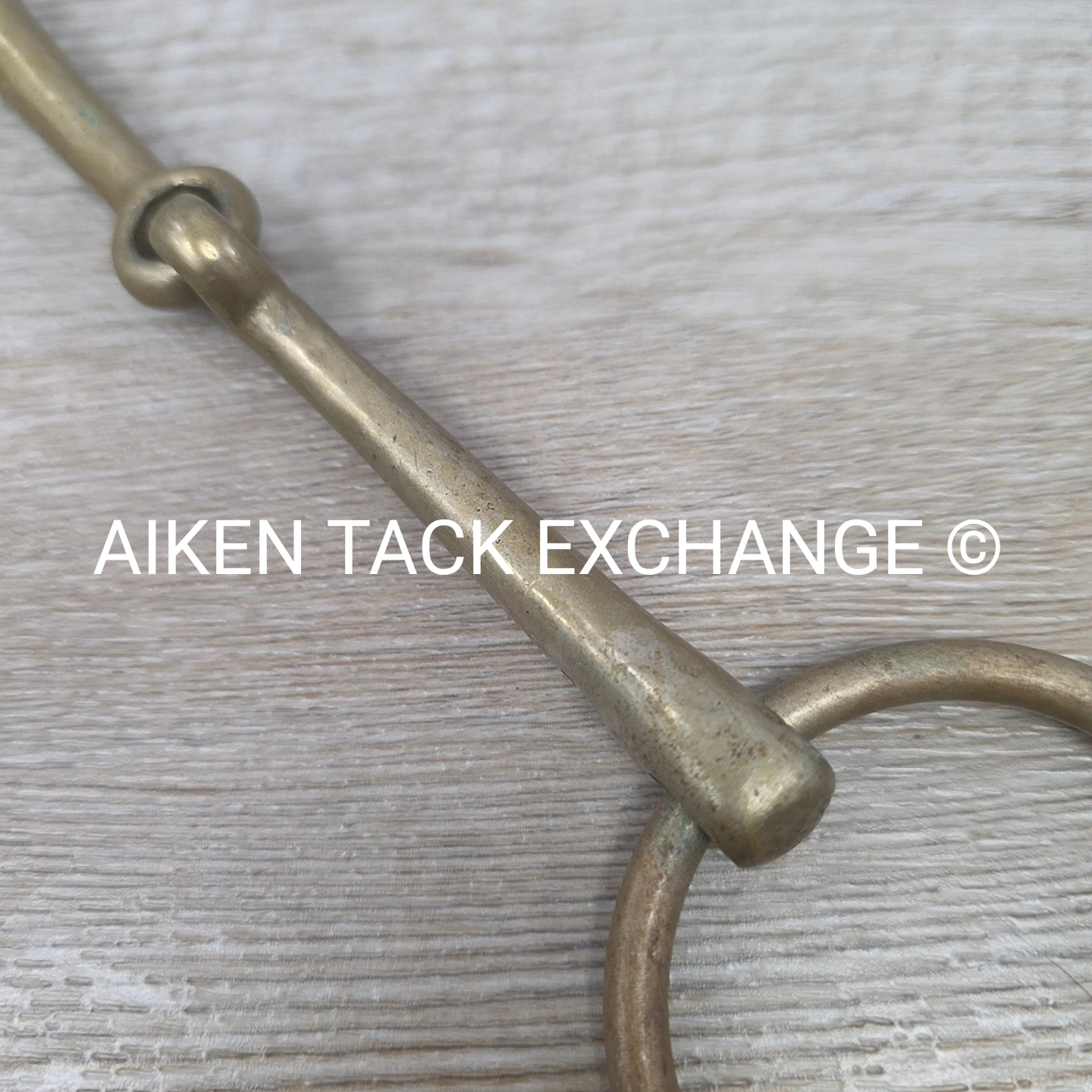 Herm Sprenger Single Joint Loose Ring Bradoon Bit 5.75"
