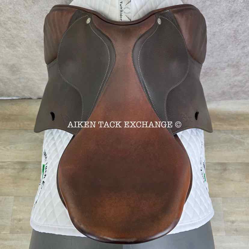 **SOLD** 2008 Antares Contact Jump Saddle, 17" Seat, 2N Flap, Medium Wide Tree, Foam Panes