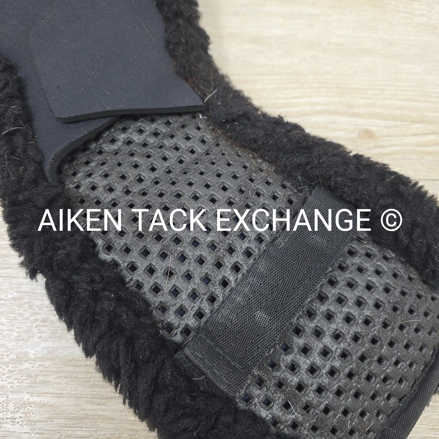 Total Saddle Fit Fleece Girth Cover, Black, 28"