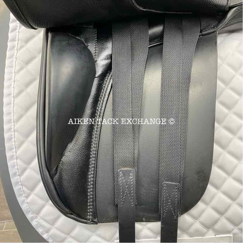 2021 Stubben Aramis Deluxe Dressage Saddle, 19" Seat, 30cm Tree - Medium Wide, Wool Flocked Panels