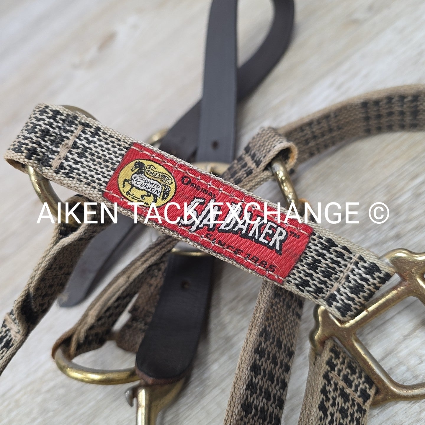 BARGAIN BUNDLE: 5/A Baker Halter & Lead with Chain, Size Pony
