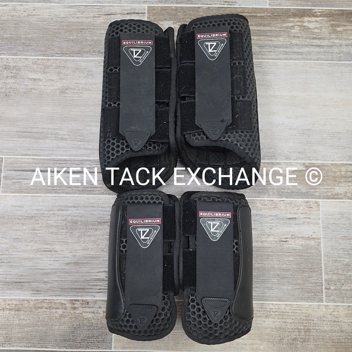 Equilibrium Tri-Zone Impact Sport Boot Set, Front & Hind, Size Small