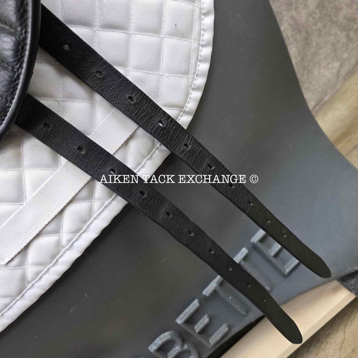 2011 Wise Equestrian Dutton RZ Monoflap Dressage Saddle, 17" Seat, Adjustable Tree - Changeable Gullet, Foam Panels