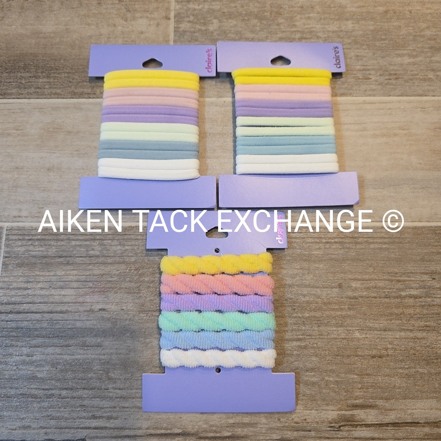 Claire's Hair Ties - Set of 3