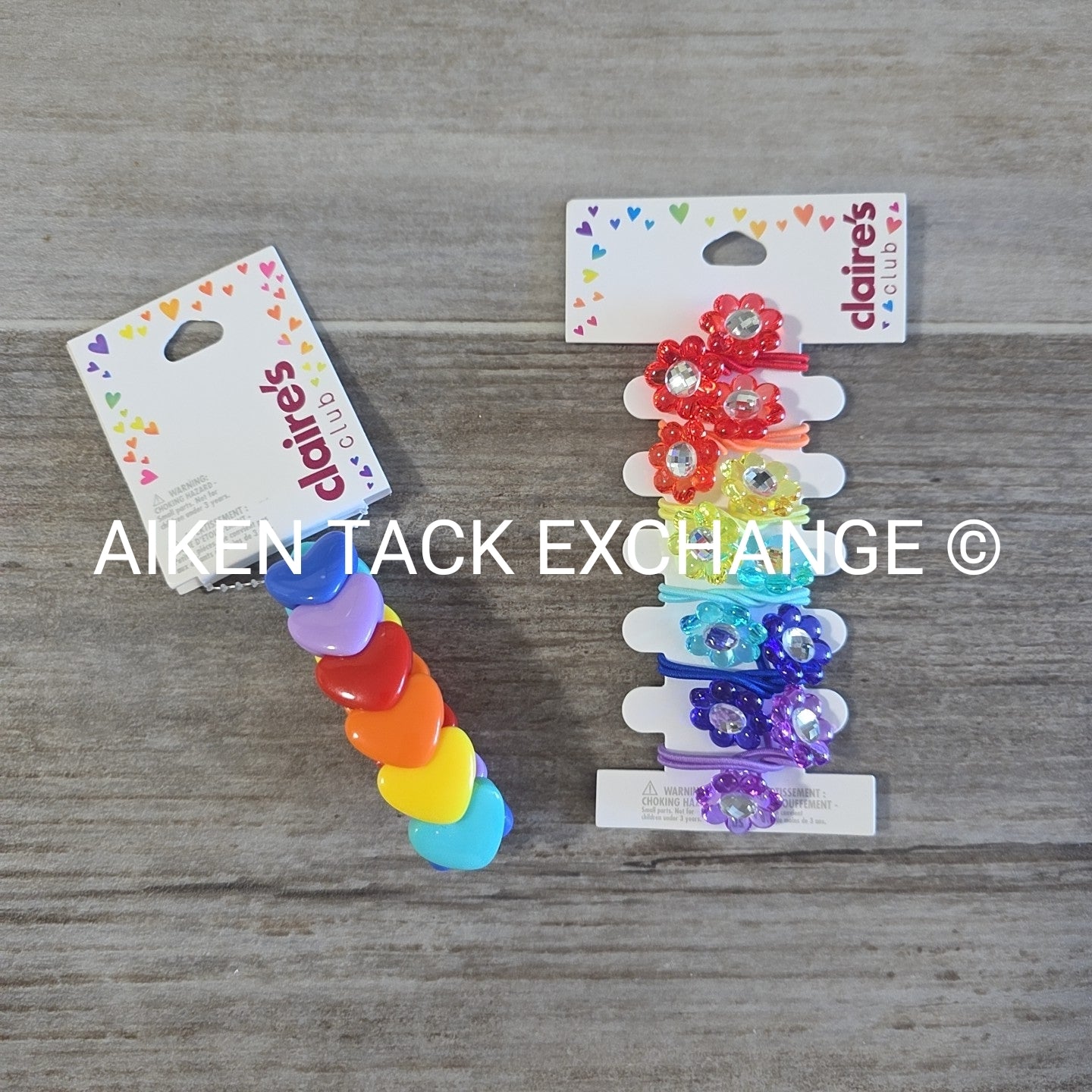 Claire's Club Bundle - 6 Hair Ties, 1 Bracelet