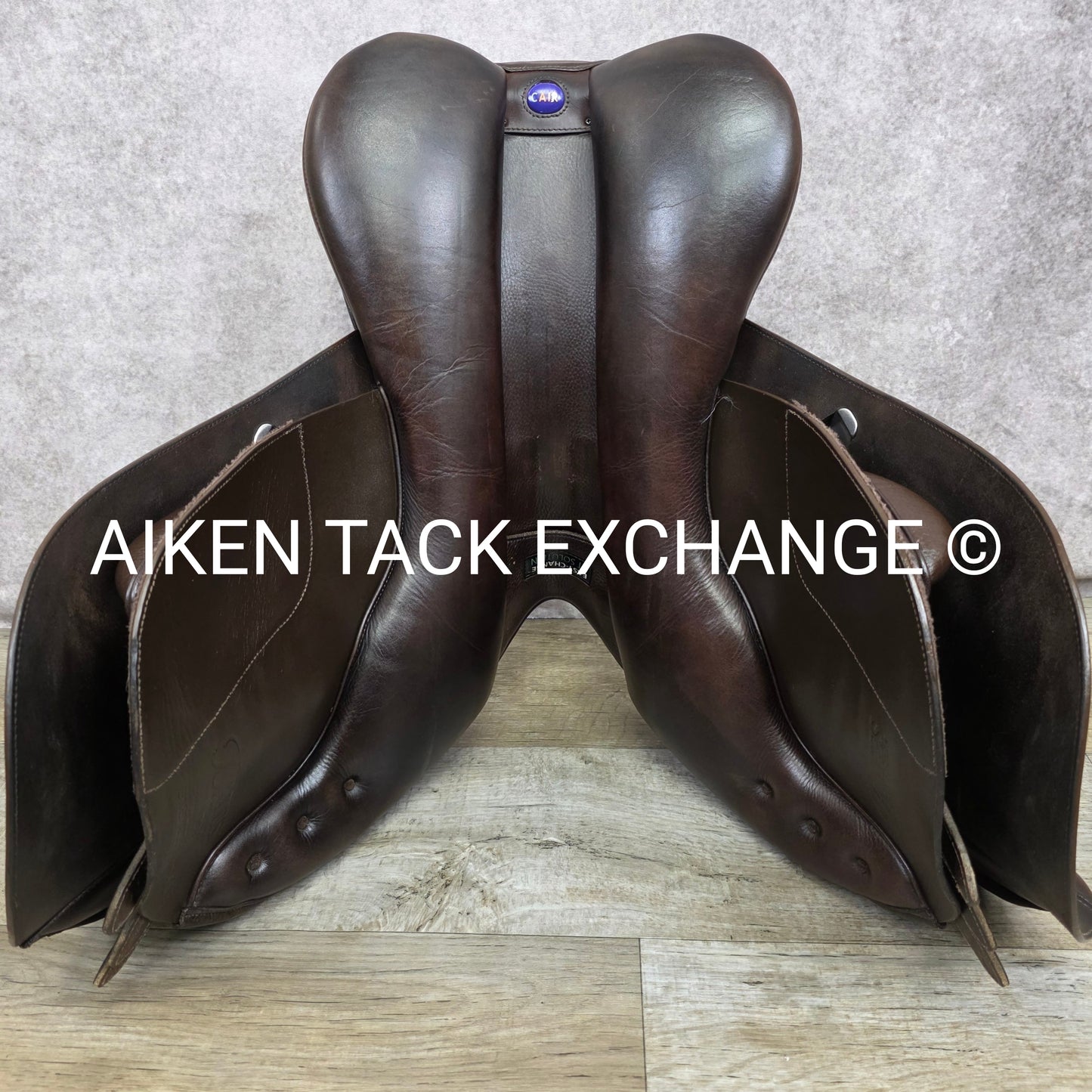 2018 Bates CC Jump Saddle, 18" Seat, Adjustable Tree - Changeable Gullet, CAIR Panels