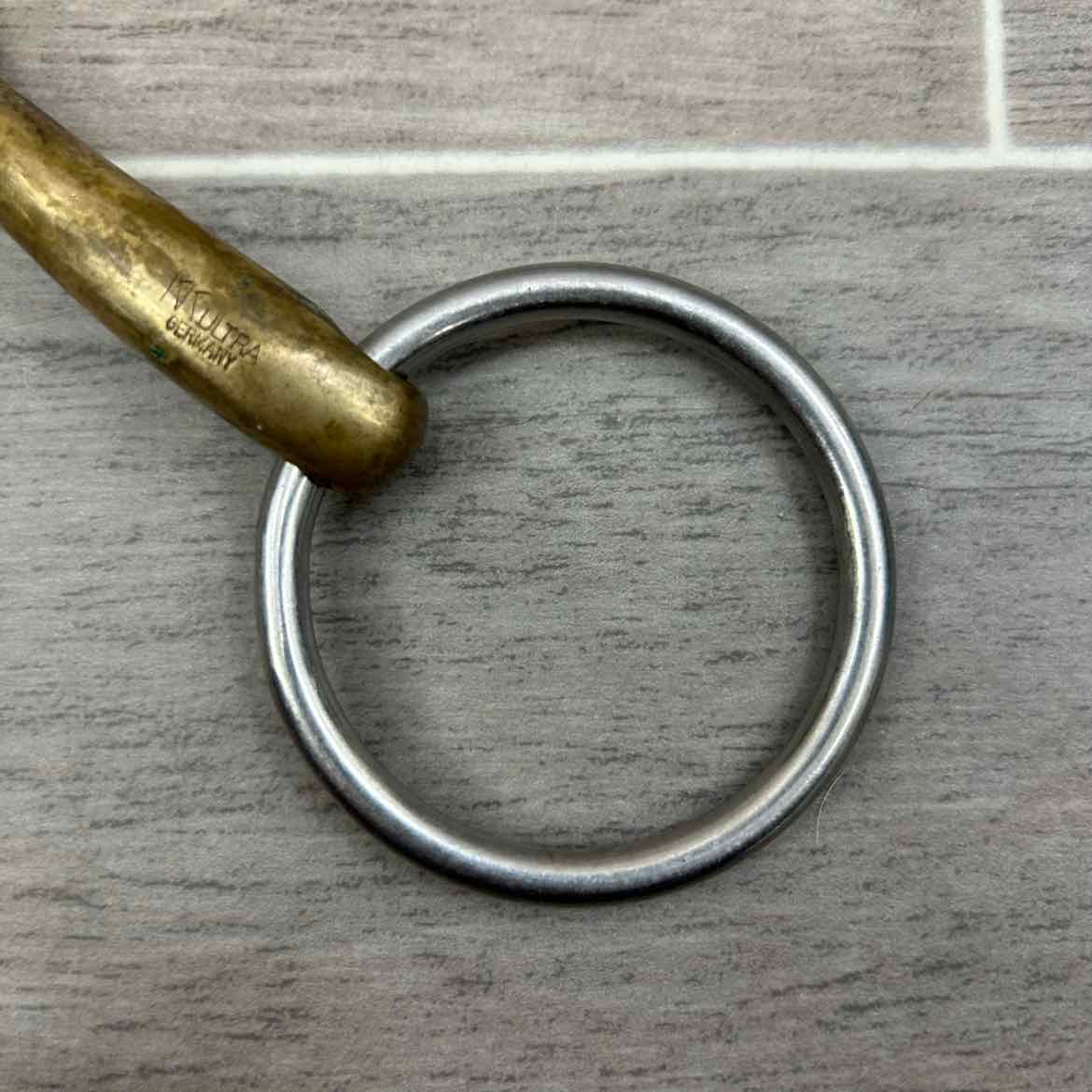 Herm Sprenger Dynamic RS KK Ultra Aurigan Double Joint Loose Ring Bradoon Bit 6"
