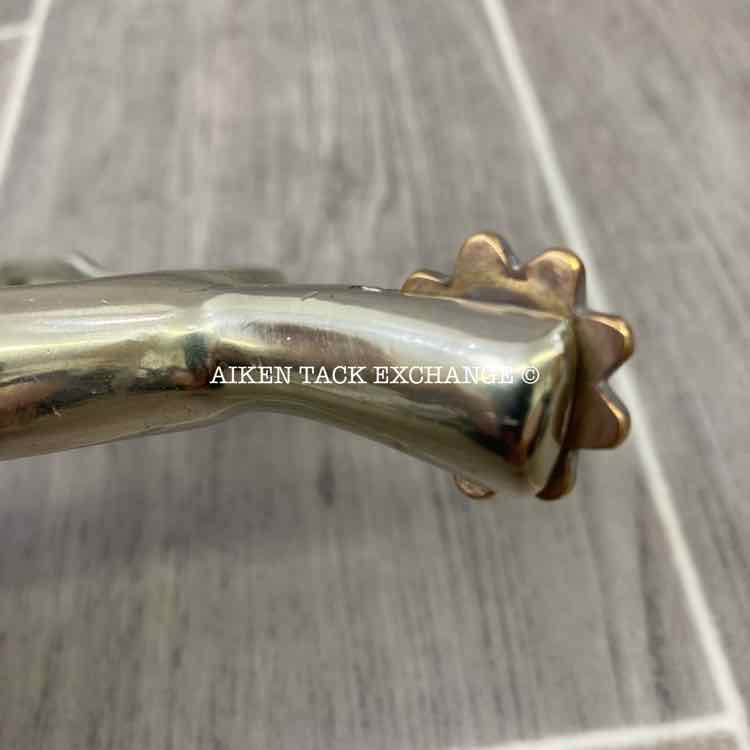 Herm Sprenger Men's German Silver Rowel Spurs