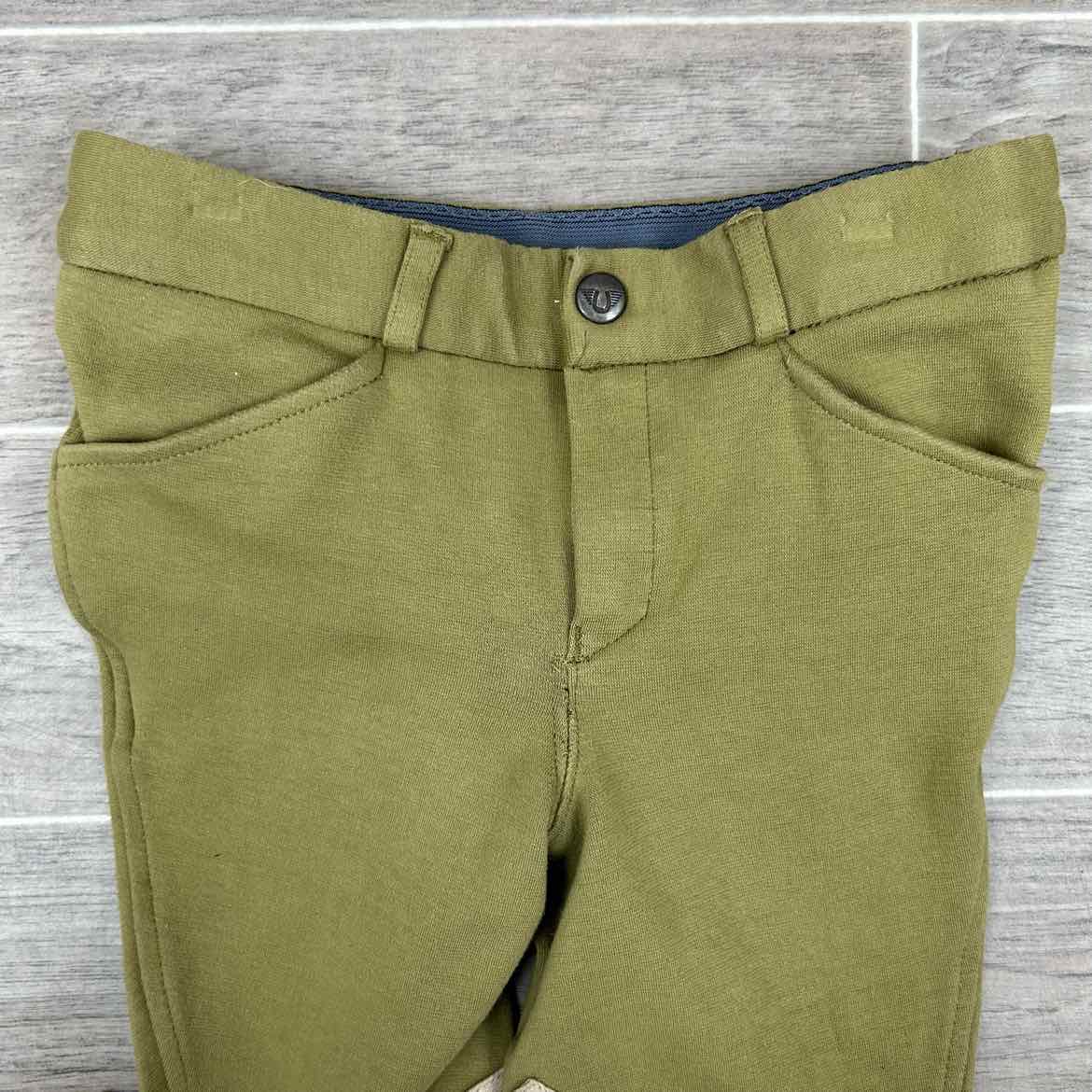 TuffRider Boys Petrol Knee Patch Breeches, Size 8