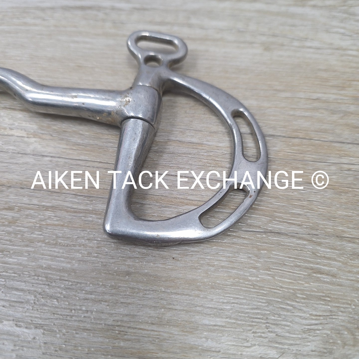 Mullen Mouth Uxeter Kimberwick Bit 5" (No Hooks & Curb Chain)